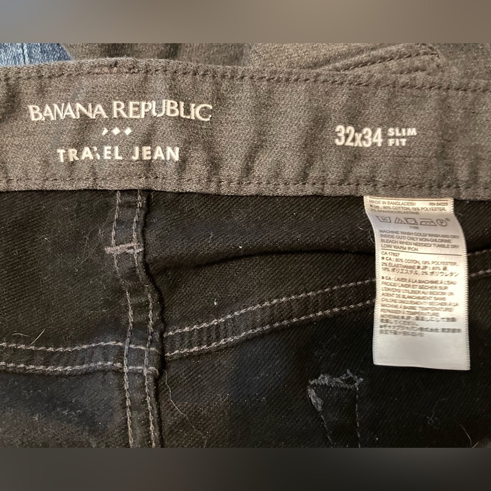 Banana Republic Charcoal Slim Fit Jeans